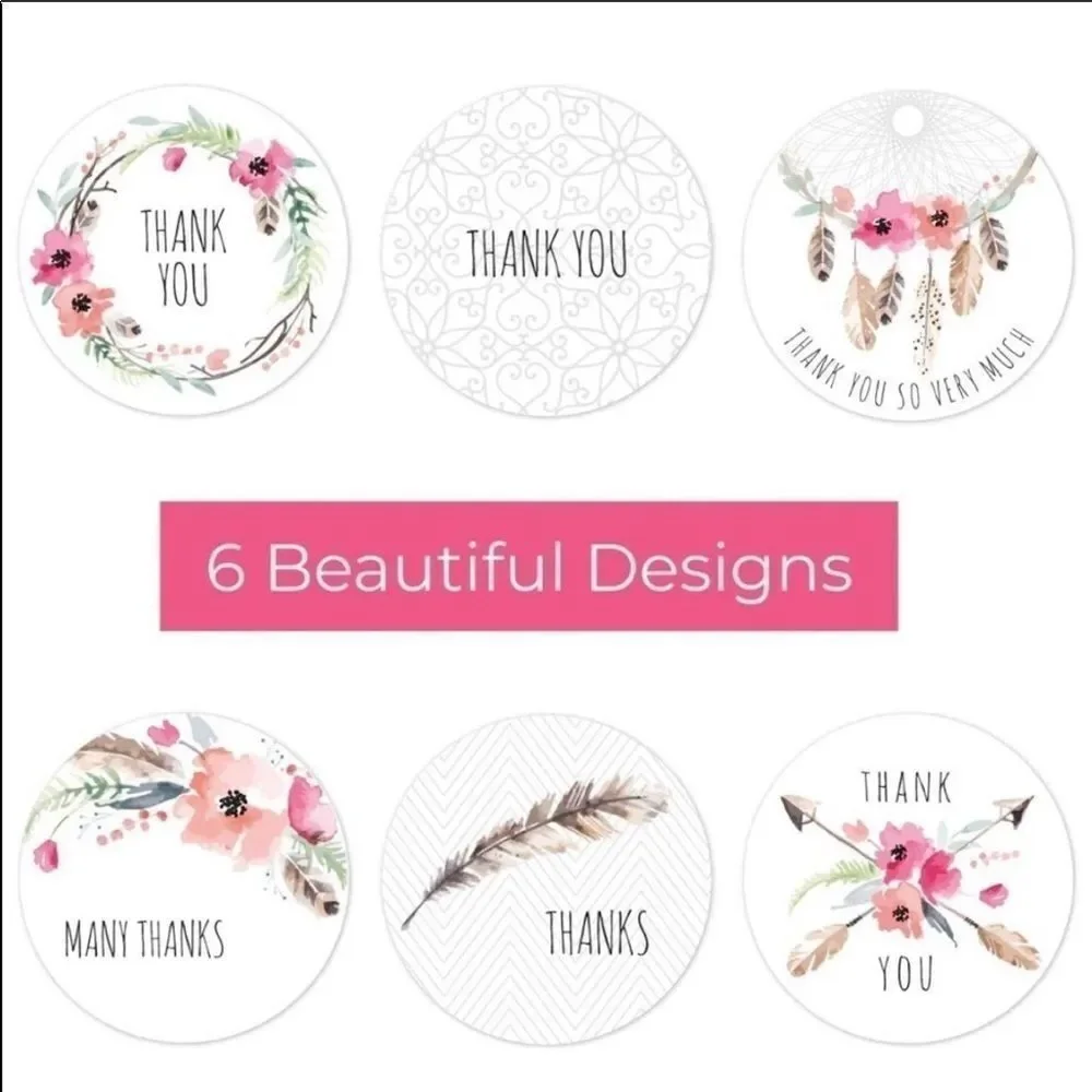 Poly Mailers MIX BOHo 6x9 10x13 35pcs 35stickers